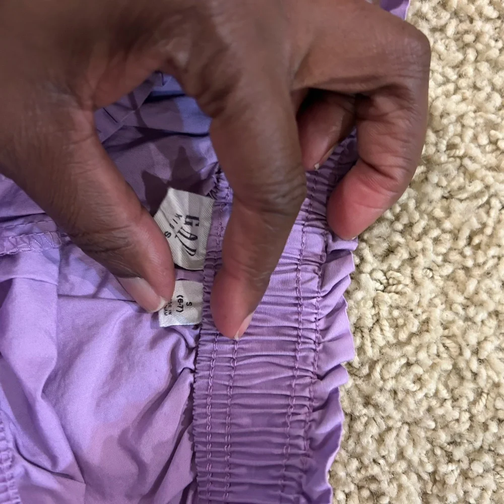 GAP Lilac Cargo Elastic-Waist Girls' Shorts